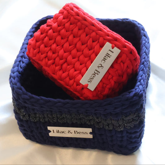 The Blue Everything Basket - Medium