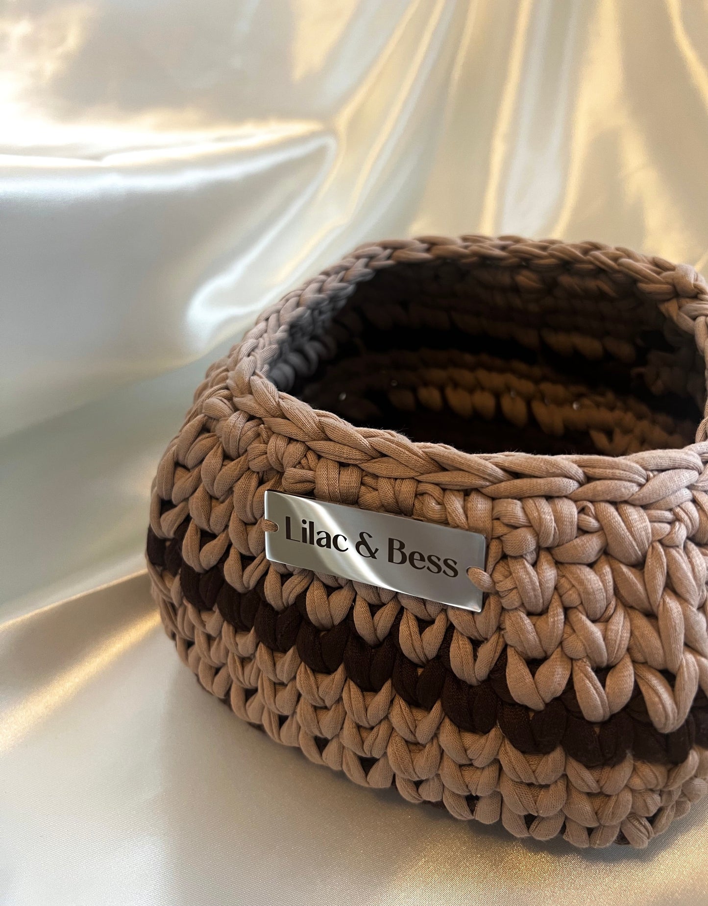 The Latte Everything Basket - Medium